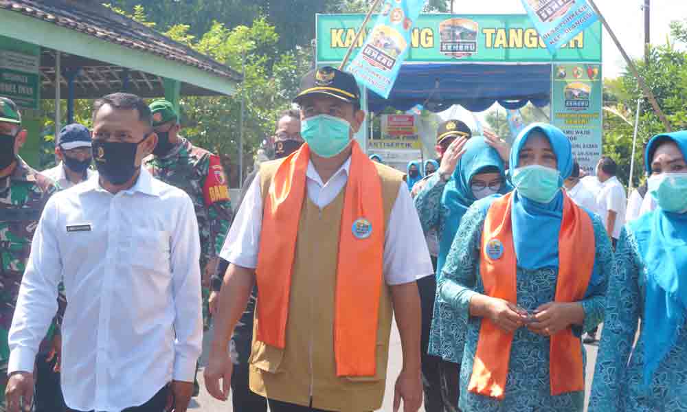 Kunjangan Bupati Mojokerto di Desa Pohkecik